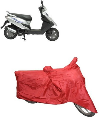 carphoenix Two Wheeler Cover for Bajaj(Red)