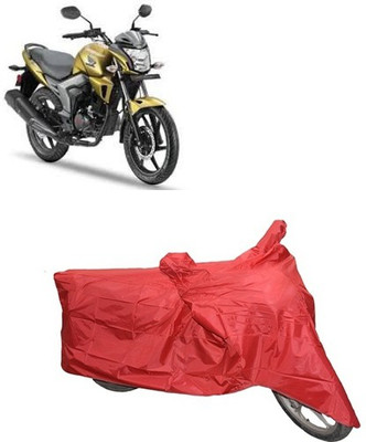 carphoenix Two Wheeler Cover for Honda(Red)