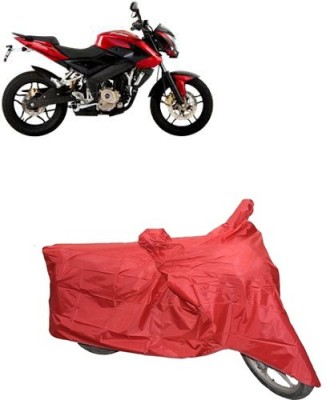 A+ RAIN PROOF Two Wheeler Cover for Bajaj(Pulsar 200 NS DTS-i, Red)