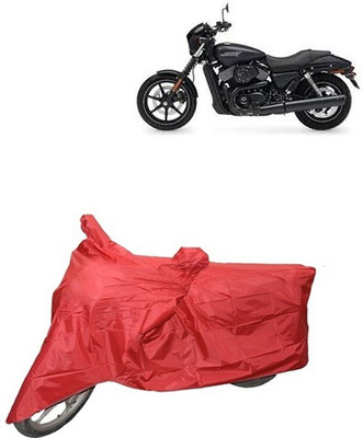 A+ RAIN PROOF Two Wheeler Cover for Harley Davidson(Red)
