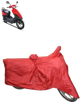 carphoenix Two Wheeler Cover for BSA Motors(Red)