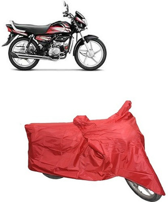 carphoenix Two Wheeler Cover for Hero(Red)