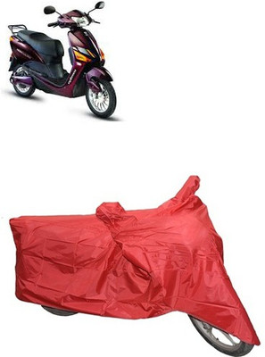 carphoenix Two Wheeler Cover for Hero(Electric Optima, Red)