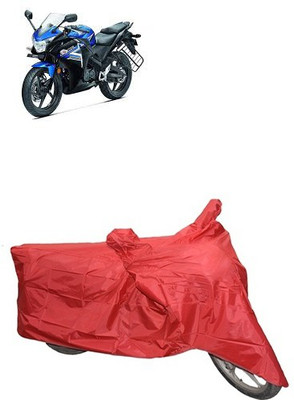 A+ RAIN PROOF Two Wheeler Cover for Honda(CBR 150R, Red)