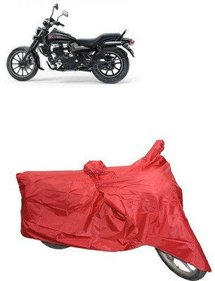 carphoenix Two Wheeler Cover for Bajaj(Red)
