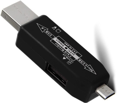 

BB4 Micro Usb OTG TF / SD Flash Memory CARD READER USB Adapter(Black)