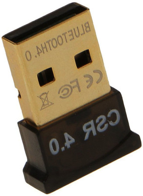 

Blue Birds Best Collection Mini USB Bluetooth Adapter, CSR 4.0 USB Bluetooth Dongle Receiver/Transfer Gold Plated, for Laptop PC Computer Supports USB Adapter(Black)