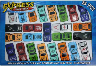 

AM Enterprises Multicolor Express 25 Pc car toy set for kids(A M ENTERPRISES)