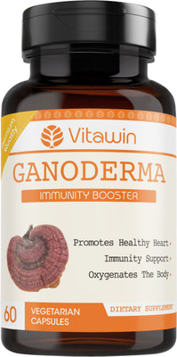 

Vitawin Ganoderma 500mg 60 Vegetarian Capsule For Boosting Immunity & Healthy Heart(500 mg)