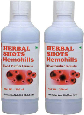 

Herbal Hills Hemohills Herbal Shots 500ml Pack of 2(1 L)
