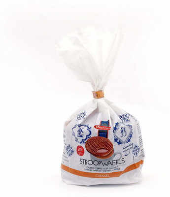 

Dutch Delights - Daelmans Stroopwafels - Eggless Vegetarian Waffle Cookies - Caramel Waffles Stroopwafels(290 g)