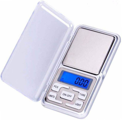 

Zelenor High Precision Jewellery Weight Machine With 200g Capacity & Blue Backlite Portable Pocket Weighing Scale(Silver)