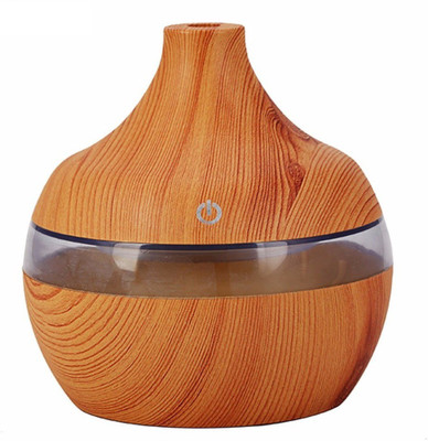 

NIRVA Unique Design 300Ml Fra Fragrance Air Humidifier Mute Essential Oil Diffuser Colorful Lights for Home Office Use Portable Room Air Purifier(Beige)