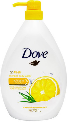 Dove GO FRESH GRAPEFRUIT AND LEMONGRASS BODY WASH 1000 ML(1000 ml)