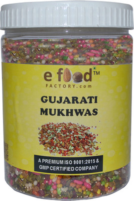 

e food factory Gujarati Mukhwas 500 In Pet Jar mukhwas Mouth Freshener