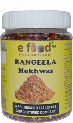 

e food factory Rangeela Mukhwas 250 In Pet Jar Mukhwas Mouth Freshener