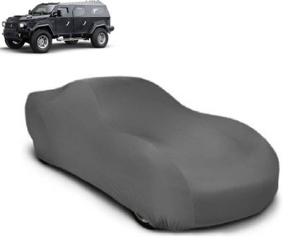 COVERPLANET Car Cover For Force Gurkha (Without Mirror Pockets)(Grey)