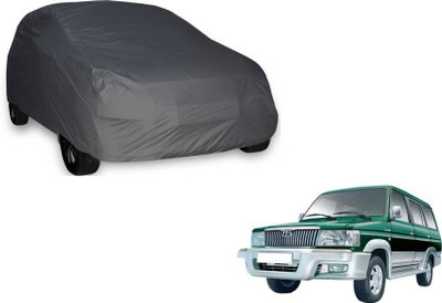 COVERPLANET Car Cover For Toyota Qualis (Without Mirror Pockets)(Grey)