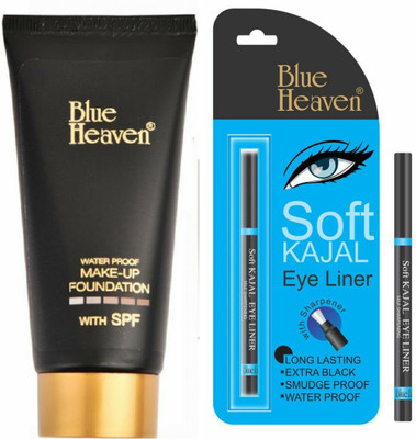 

Blue Heaven kajal soft & foundation tube(Set of 2)