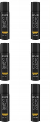 

AXE signature perfume for men sport pck6 Perfume Body Spray - For Men(122 ml, Pack of 6)