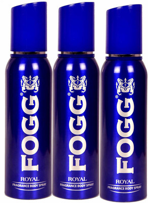 

Fogg royal Body Spray - For Men(360 ml, Pack of 3)
