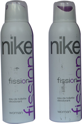 

Nike Fission White (Pack of 2) Body Spray - For Women(400 ml, Pack of 2)