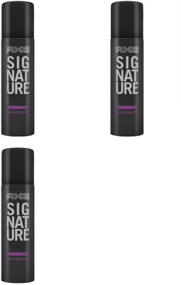 

AXE signature perfume for men maverick PCK3 Perfume Body Spray - For Men(122 ml, Pack of 3)