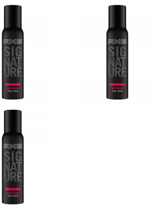 

AXE signature perfume for men intense PCK3 Perfume Body Spray - For Men(122 ml, Pack of 3)