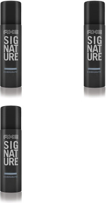

AXE signature perfume for men corporate pck3 Perfume Body Spray - For Men(122 ml, Pack of 3)