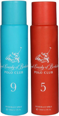

royal county of berkshire polo club Polo Club 5No9 Body Spray - For Women(300 ml, Pack of 2)