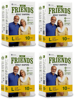 

NOBEL HYGIENE FRIENDS Adult Diapers - L(40 Pieces)