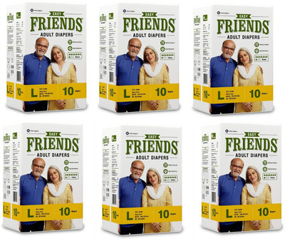 

NOBEL HYGIENE FRIENDS Adult Diapers - L(60 Pieces)