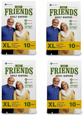 

NOBEL HYGIENE FRIENDS Adult Diapers - XL(40 Pieces)