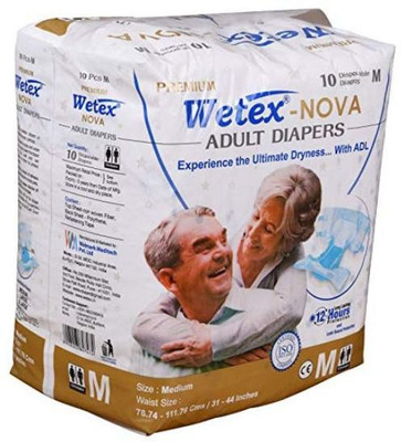 

wetex NOVA Adult Diapers - M(10 Pieces)