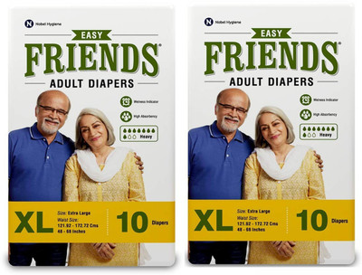 

NOBEL HYGIENE FRIENDS Adult Diapers - XL(20 Pieces)