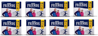 

NOBEL HYGIENE FRIENDS PREMIUM ADULT DIAPER PANT STYLE - L - XL(80 Pieces)