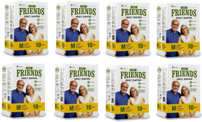 

NOBEL HYGIENE FRIENDS Adult Diapers - M(80 Pieces)