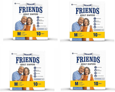 

NOBEL HYGIENE FRIENDS PREMIUM Adult Diapers - M(40 Pieces)