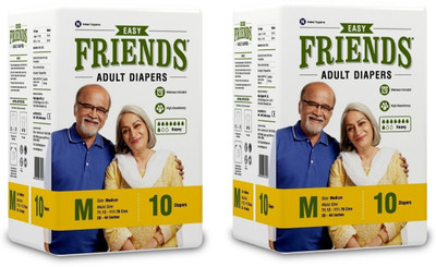 

NOBEL HYGIENE FRIENDS Adult Diapers - M(20 Pieces)