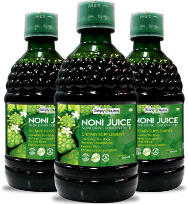 

Simply Nutra Noni Gold Juice Energy Drink(3x500 ml, N/A Flavored)