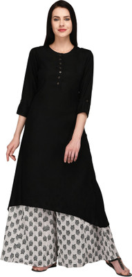 Pistaa Women Kurta Palazzo Set