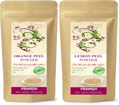 

PRAMSH Premium Quality Orange Peel 400gm & Lemon Peel 200gm Powder Combo(600 g)