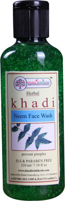 

Khadi Rishikesh HERBAL NEEM FACE WASH PACK OF 1 BOTTLE (210) ML Face Wash(210 ml)