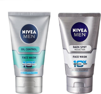 

Nivea Oil Control +Dark Spot facewash 50g pack of 2 Face Wash(100 g)