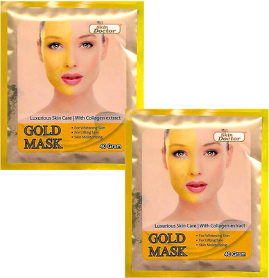 

SKIN DOCTOR Gold Mask For Skin Whitening With Collagen Extract(80 g)