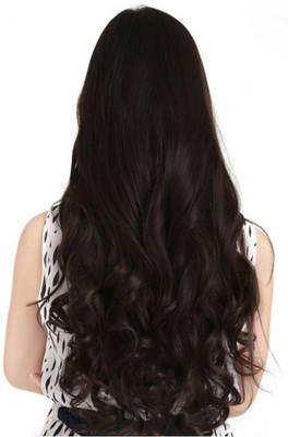 

D-DIVINE Clip in wavy brown Hair Extension