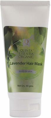 

QUINTA ESSENTIA ORGANIC Lavender Hair Mask| 100% Natural and Organic Hair moisturizer| Hair Mask For Men and Women| Prevent Dryness and Dandruff (80 g)(80 g)