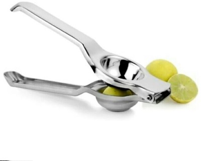 SHUBHA Product Steel â¢ Â» 2 In 1 Lemon Squeezer Â» Stainless Hand Juicer(Silver)