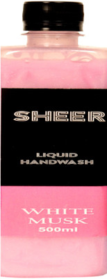 Sheer Premium Liquid Hand washWhite Musk(500ml)(500 ml, Bottle)