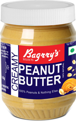 

Bagrry's Natural Peanut Butter, Creamy, Unsweetened 1 kg